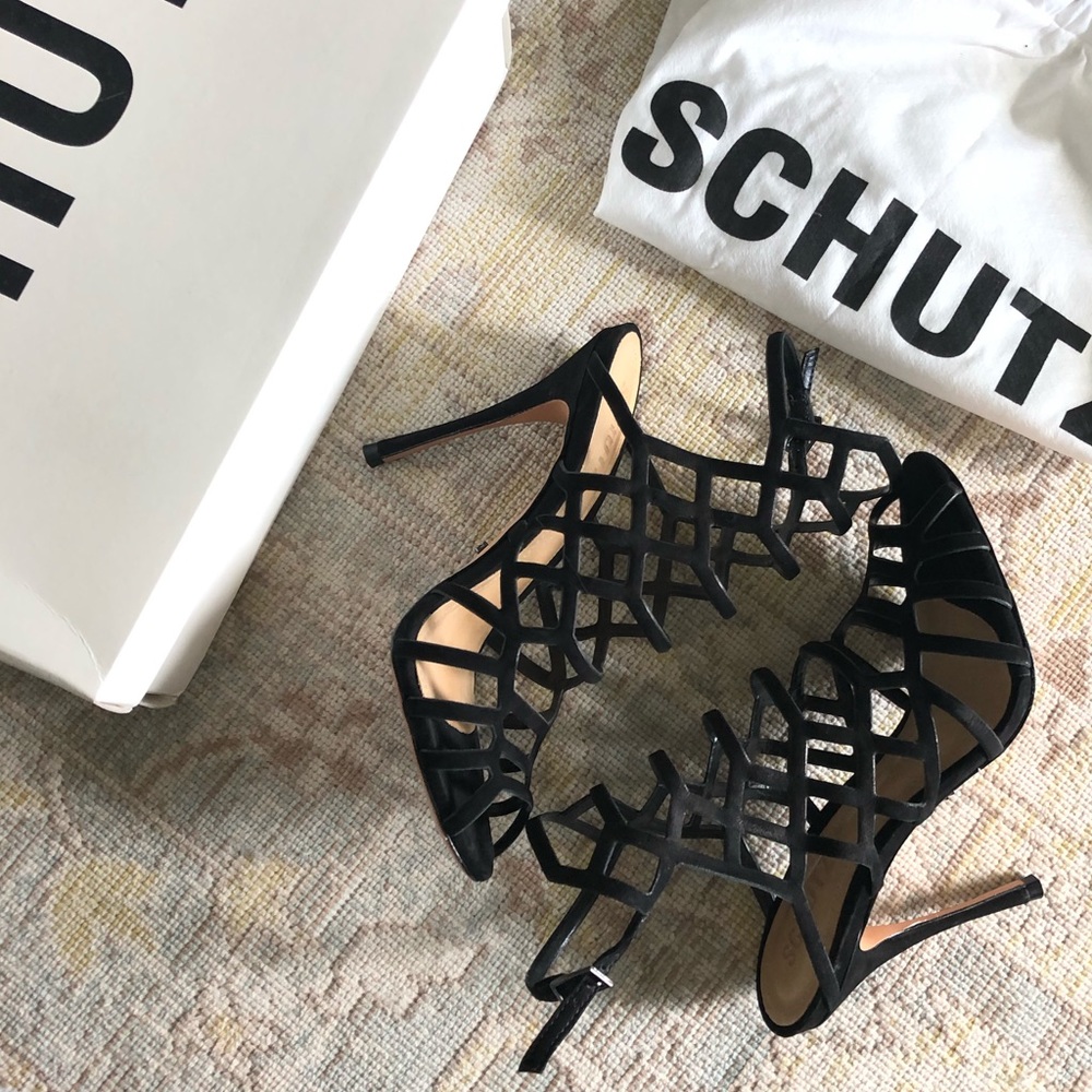 Schutz Juliana Black heels - Size 6